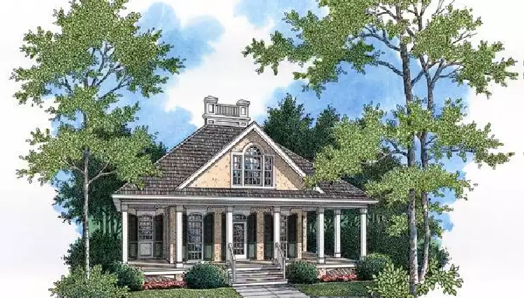 image of country house plan 5619